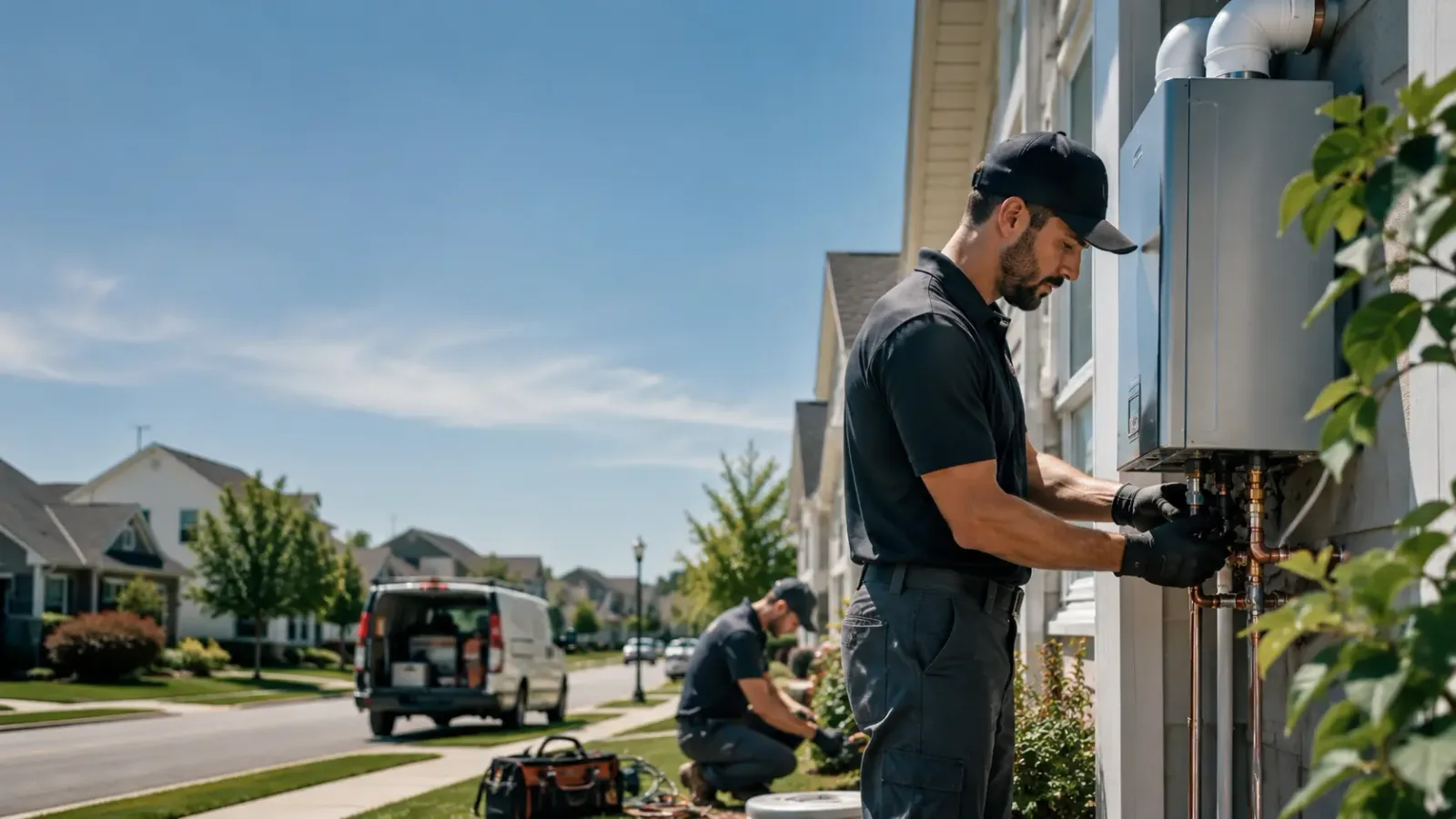 Tankless Water Heater Installation in Sealevel, NC
